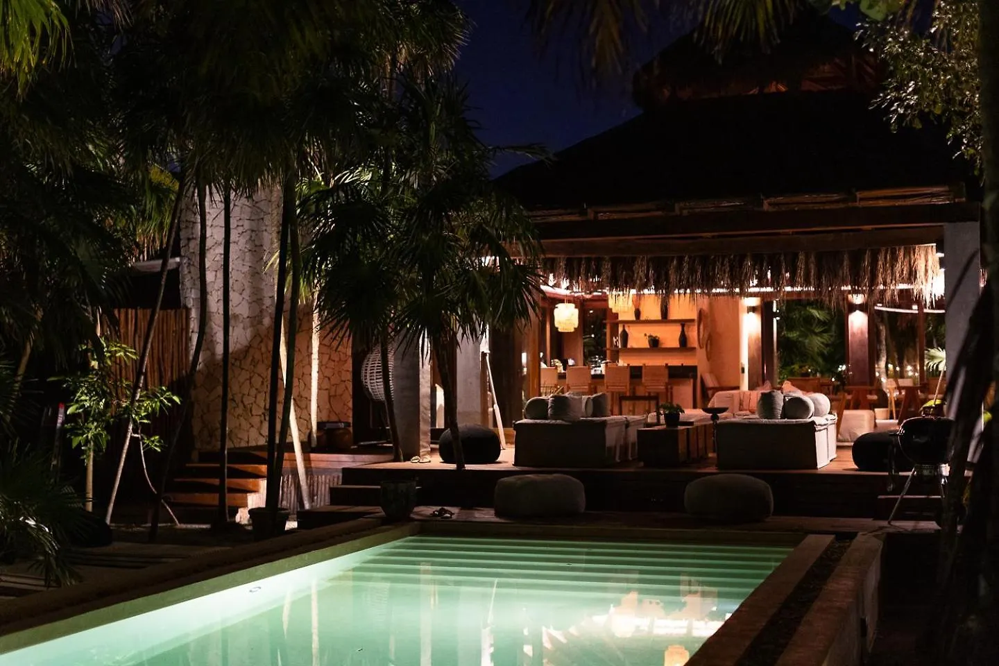 Casa Xik'Nal - Luxury Beach Front Villa 푼타 알렌