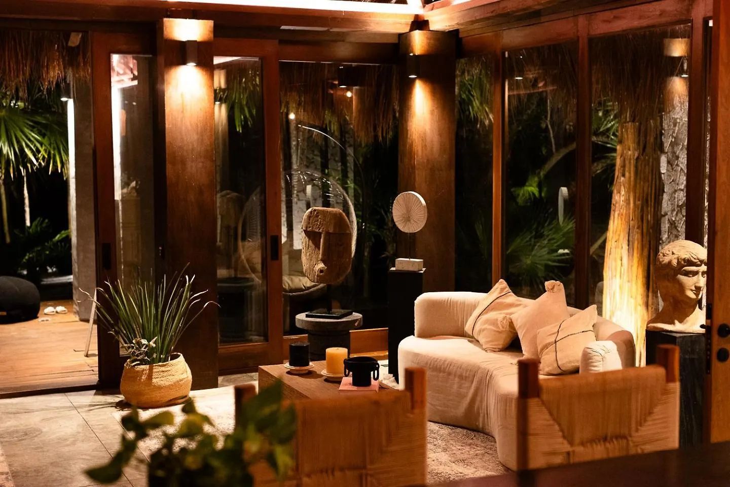 Casa Xik'Nal - Luxury Beach Front Villa 푼타 알렌 멕시코