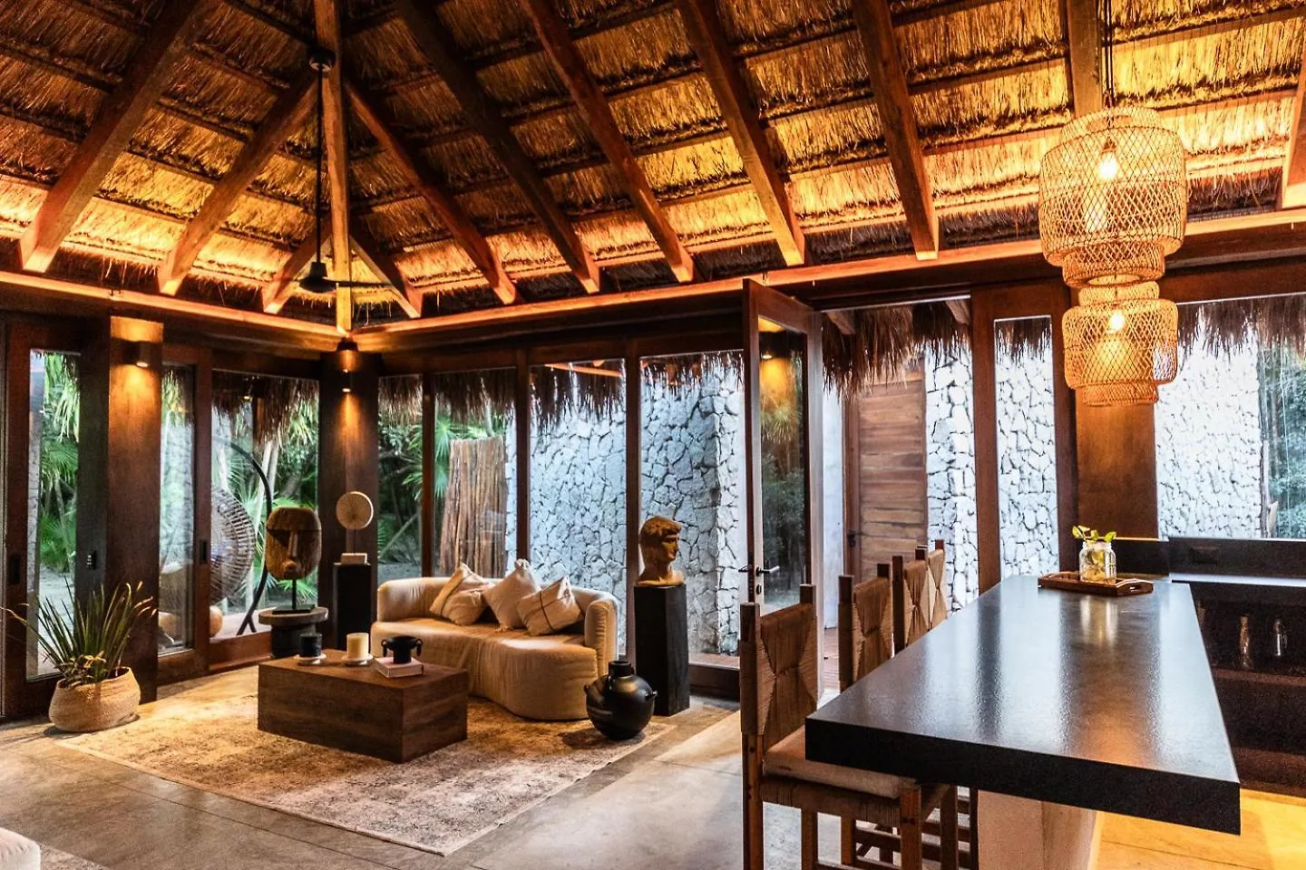 Casa Xik'Nal - Luxury Beach Front Villa 푼타 알렌 멕시코